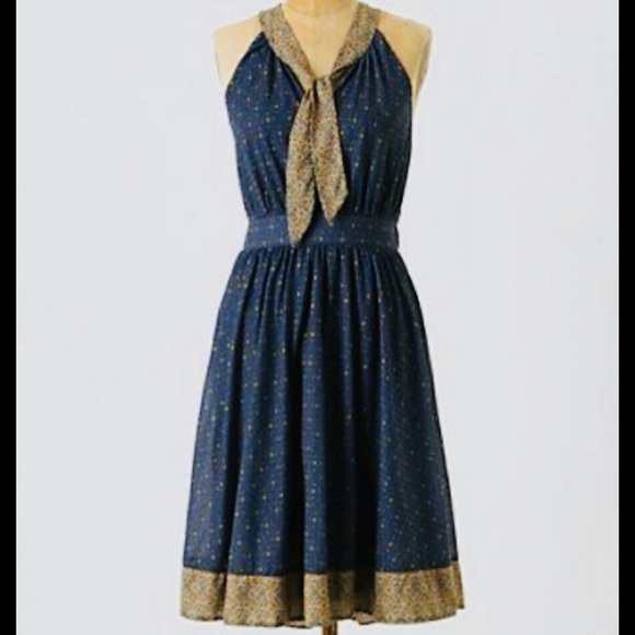 Anthropologie Dresses & Skirts - ANTHROPOLOGIE DELETTA Midi Halter Dress